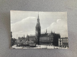 Hamburg Rathaus Carte Postale Postcard - Mitte