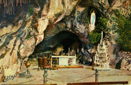CP (Hautes Pyrénées). LOURDES. La Grotte Miraculeuse (n°45 Bis) - Lourdes