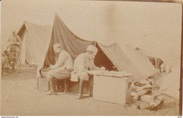 CAMPAGNE D ORIENT 1916 MILITAIRES AU BIVOUAC - Guerra, Militari