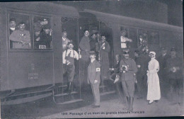 Guerre 14-18, Genève Gare 1915, Passage D'un Train De Grands Blessés Français (412) - Guerre 1914-18