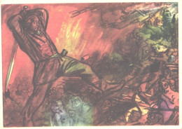 Estonian Epos Kalevipoeg, E.Okas, Battle Against The Devils, 1961 - Fairy Tales, Popular Stories & Legends