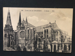Chartres - La Cathédrale - L'Abside . 28 - Chartres