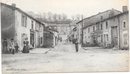 55 LEROUVILLE - Une Rue En 1914 - Animée - Lerouville