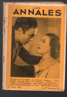 (cinéma)  Revue LES ANNALES 2525du 25 Fev 1935  Gaby Motlay Et Ch.Boyer En Couv  (M6510/2525) - Film/ Televisie