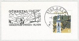 Schweiz / Helvetia 1978, Flaggenstempel Belp, Gürbetal, Wandern / Randonnée Pédestre / Hiking - Otros & Sin Clasificación