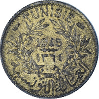 Monnaie, Tunisie, 50 Centimes, 1945 - Tunesien
