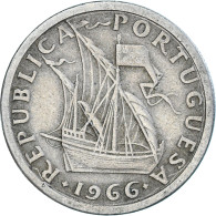 Monnaie, Portugal, 2-1/2 Escudos, 1966 - Portugal