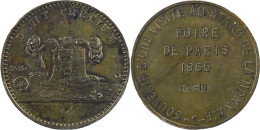 FRANCE - Médaille - FOIRE DE PARIS 1955 - MONNAIE - Presse à Monnaie - 20-004 - Firma's
