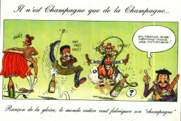 Petit Calendrier 1987    -  Il N'est "CHAMPAGNE" Que De La "CHAMPAGNE"   Méfions Nous Des Imitations.... - Small : 1981-90