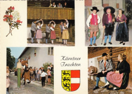 Kärnten, Trachten, Mehrbildkarte Ngl #G5285 - Autres & Non Classés