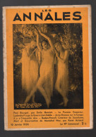 (cinéma)  Revue LES ANNALES 2546 Du 10 JANV 1936  LES "DANSEUSES- FEES" En Couv  (M6510/2546) - Film/ Televisie