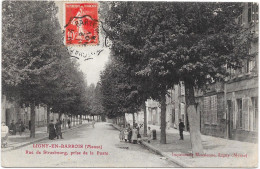 55 LIGNY EN BARROIS - Rue De Strasbourg - Animée - Ligny En Barrois