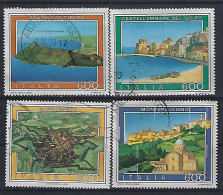 Italy 1990  Tourismus  (o) Mi.2141-2144 - 1981-90: Usados