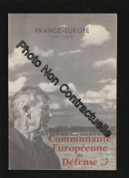 Brochure FRANCE-EUROPE Numéro Spécial COMMUNAUTE EUROPEENNE DE DEFENSE - Other & Unclassified