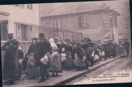 Guerre 14-18, Genève Gare 1915, Passage Des Evacués Français (406) - War 1914-18