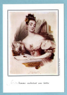CP - N° 31 - Femme Cachetant Une Lettre - Musée Postal - Poste & Postini