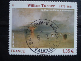 402 William Turner Oblitéré Avec Cachet Rond ***** Année 2010 - Used Stamps