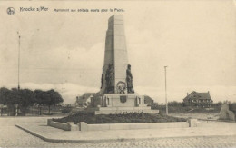 KNOCKE : Monument Aux Soldats Morts Pour La Patrie. - Knokke