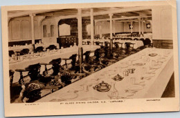 RED STAR LINE : 2nd Class Dining Saloon From Series Interior Photos 5 - S.S. Lapland - Paquebots