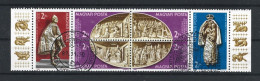 Hungary 1982 Art Strip Y.T.  2840/2845 (0) - Used Stamps