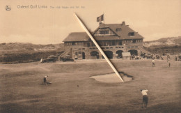 OOstende, Ostend Golf Links-The Tumb House An 1st Tee,  2 Scans - Oostende