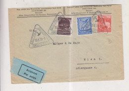 YUGOSLAVIA,1935 BEOGRAD Airmail Cover To Austria - Cartas & Documentos