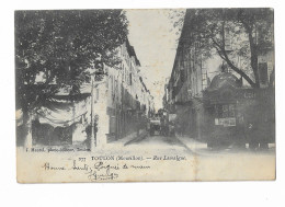 TOULON ( Mourillon) - Rue Lamalgue 1904 - Toulon