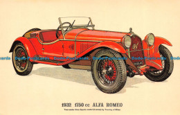 R070013 1932 1750 Cc Alfa Rome. Two Seater Gran Sports Model - World