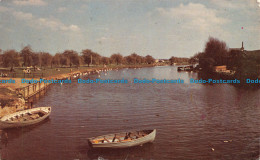 R070880 River Embankment. Peterborough. RP. 1966 - World