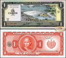 El Salvador . 19.06.1980 (1980) Paper Unc. Banknote Cat# P.125d - Salvador