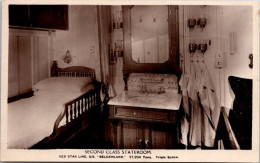 RED STAR LINE : Second Class Stateroom From Series Interior Photos 6 - S/S. Belgenland - Rrrarissimes - Paquebots