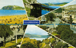 R071309 Llandudno. Multi View. Bamforth. Color Gloss. 1983 - World