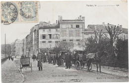 55 VERDUN - Rue De La République - Attelages Chevaux - Verdun