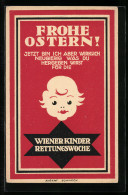 Künstler-AK Wien, Wiener Kinder-Rettungswoche, Wiener Jugendhilfswerk Rathausstrasse 9  - Other & Unclassified
