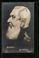 AK Leopold II. Von Belgien Mit Nackten Frauengestalten Im Kopf  - Case Reali