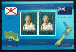 Jersey - 2006 - MNH - Queen Elizabeth,2nd 80th Birthday, Joint Issue With New Zealand - Jersey