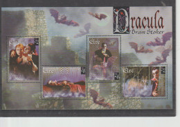 Ireland 1997 Dracula Souvenir Sheet MNH/**. Postal Weight Approx 40 Gramms. Please Read Sales Conditions Under Image Of - Hojas Y Bloques