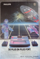 Publicité De Presse ; Jeux électroniques Console Videopack Philips - Reclame