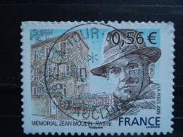 340 Jean Moulin   Oblitéré Avec Cachet Rond ***** Année 2009 - Usati
