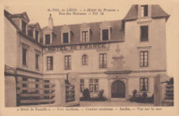 29 SAINT POL DE LEON  -  HOTEL DE FRANCE  -  Rue Des Minimes  - - Saint-Pol-de-Léon