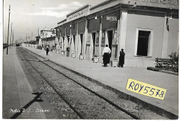 Calabria Reggio Calabria Melito Porto Salvo Stazione Ferroviaria Veduta Interno Stazione Binario Uno Viaggiatori Anni 60 - Stazioni Senza Treni