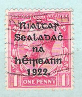 Irlande - Eire - 1922 "One Penny" - Oblitérés