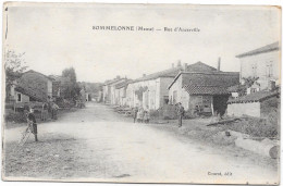 55 SOMMELONNE - Rue D'Ancerville - Animée - Other & Unclassified