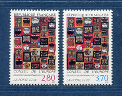 France - YT Service Nº 112 Et 113 ** - Neuf Sans Charnière - 1994 - Mint/Hinged