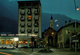CPM - CHIAVENNA - Piazza G.Verdi Vue Nocturne (Hotel Ristorante Conradi) - Edition G.Ghidoni - Sonstige & Ohne Zuordnung