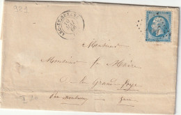 G C   134    /  N°  22  ARC - ET - SENANS - 1849-1876: Classic Period