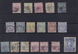 LOT DE TIMBRES OBLITERES DE  ANNEES 1895/99 . BELLE  COTE.  A VOIR - Mauritius (...-1967)