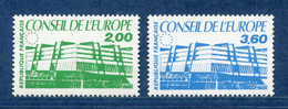 France - Service - YT Nº 96 Et 97 ** - Neuf Sans Charnière - 1987 - Mint/Hinged