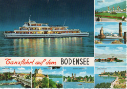 Tanzfahrt Auf Dem Bodensee / Mit Motorschiff STUTTGART - Passagiersschepen
