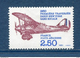 France - Poste Aérienne - PA YT N° 53 ** - Neuf Sans Charnière - 1980 - 1960-.... Mint/hinged